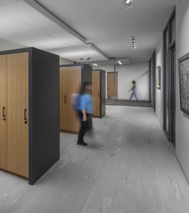 Flad Architects Accessible Research Environments: Locker Room