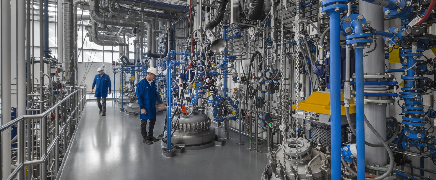 Flad Architects Promega Chappelle Manufacturing Facility Mechanical Areas