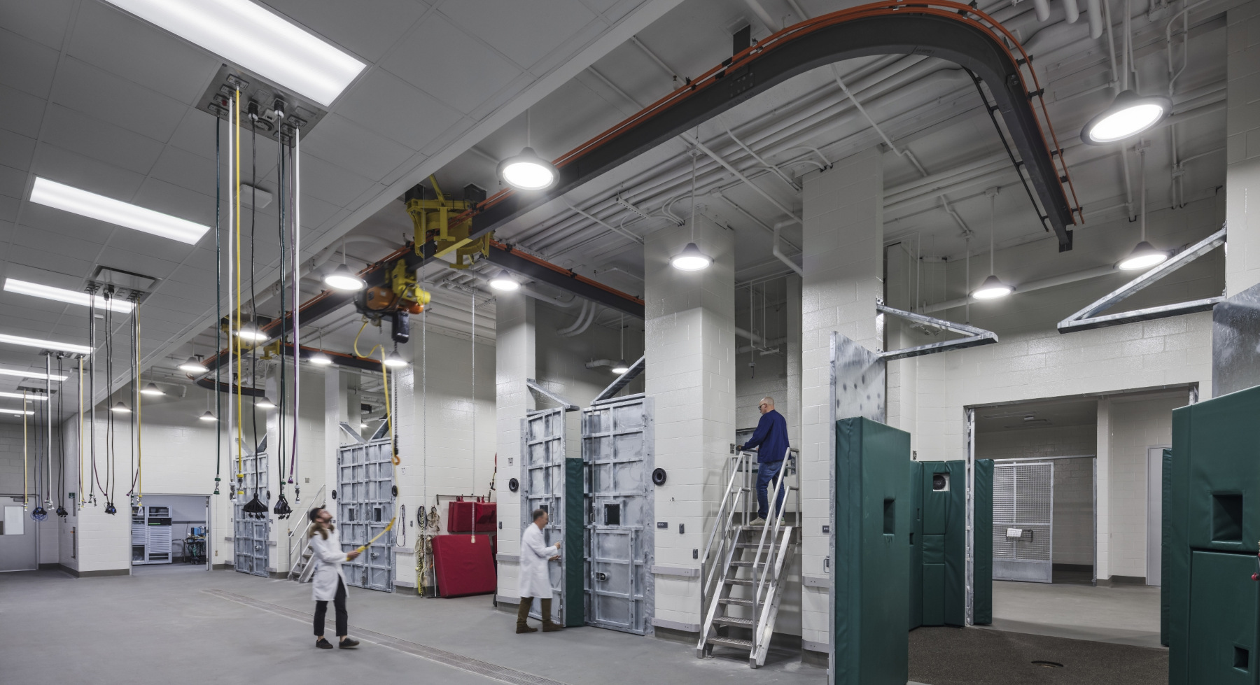 Flad Architects Veterinary Medicine Large Animal Spaces