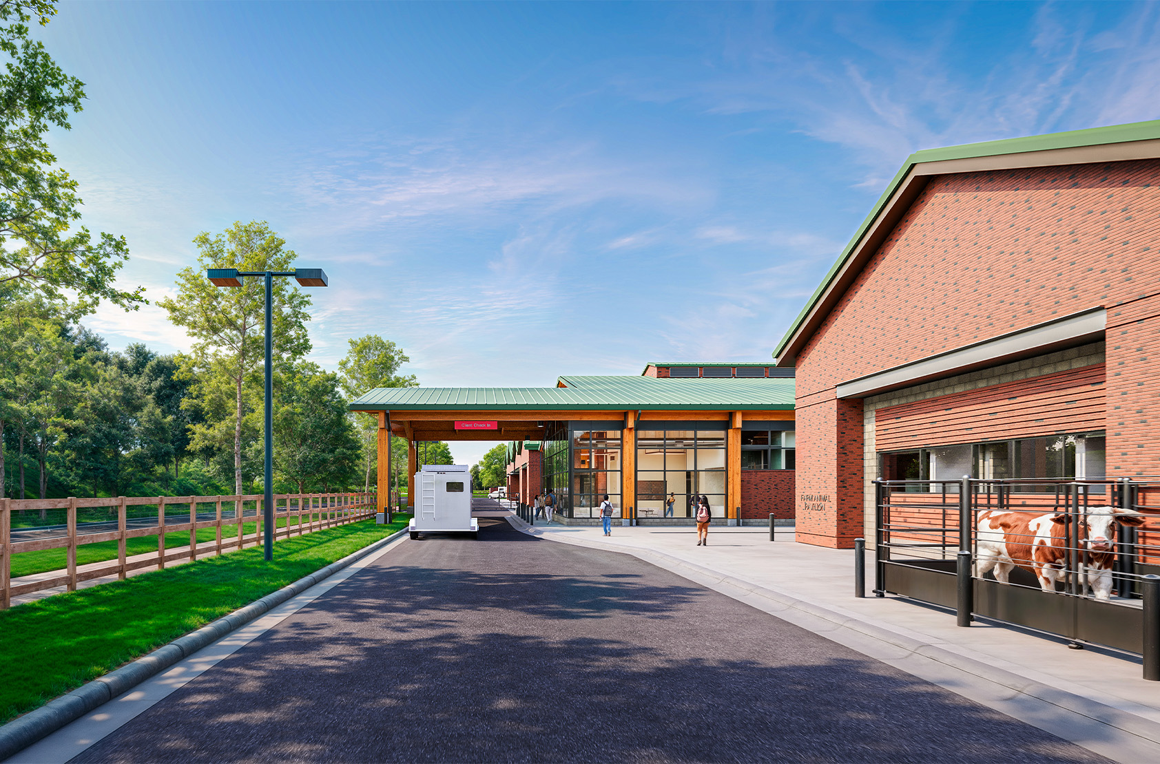 North Carolina State University - Large Animal Veterinary Center | Flad Architects