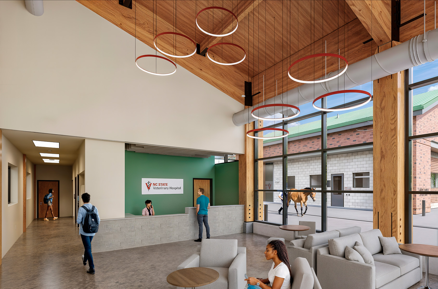 North Carolina State University - Large Animal Veterinary Center | Flad Architects