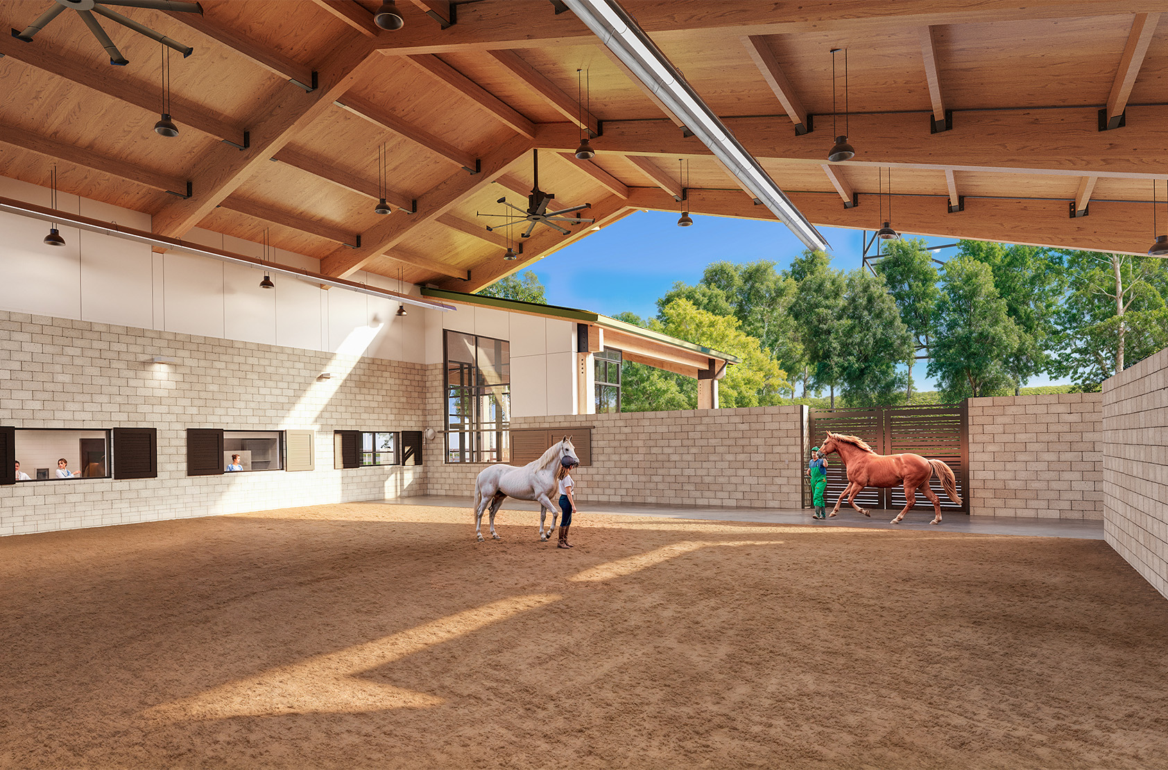 North Carolina State University - Large Animal Veterinary Center | Flad Architects
