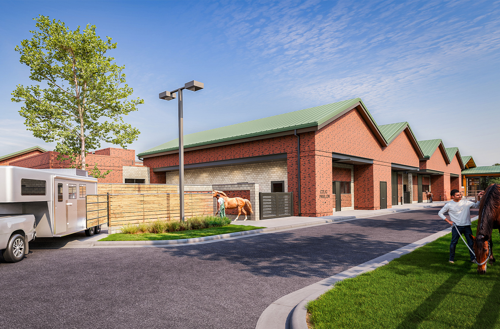 North Carolina State University - Large Animal Veterinary Center | Flad Architects