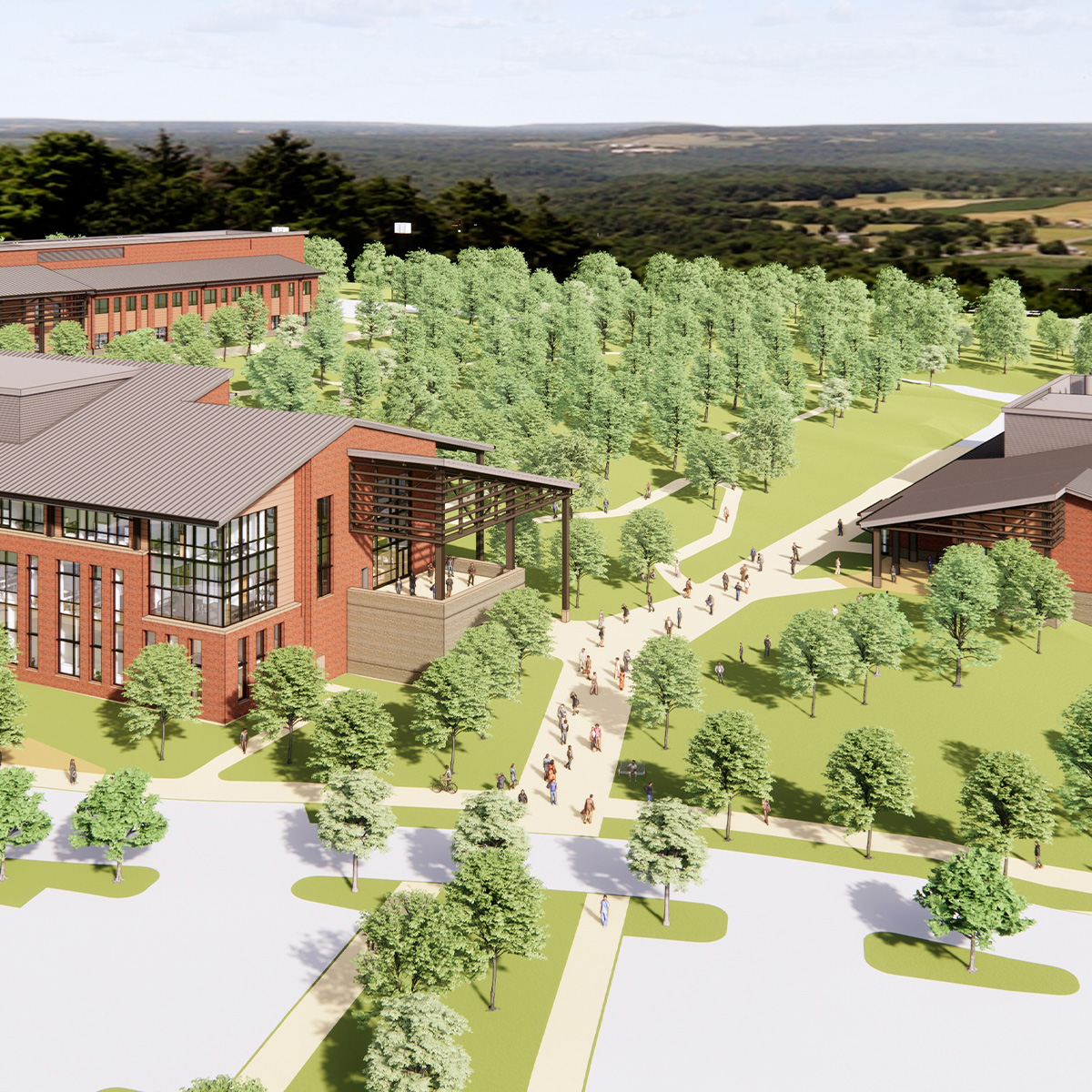 The Campus in the Forest: Urgent, Purpose-driven Design for Veterinary Education